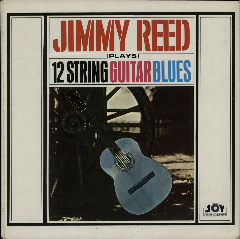 Jimmy Reed Plays 12 String Guitar Blues UK vinyl LP album (LP record) JOYS132