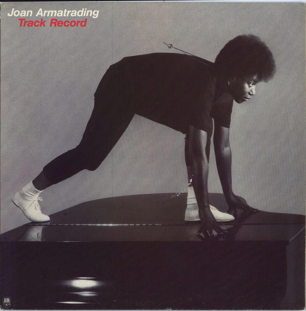 Joan Armatrading Track Record + Merch Insert UK vinyl LP album (LP record) JA2001
