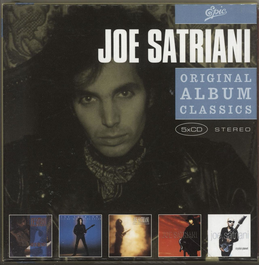 Joe Satriani Original Album Classics UK 5-CD album set 88697304702