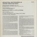 Johann Sebastian Bach Orchestral Masterworks Of J.S. Bach UK vinyl LP album (LP record)