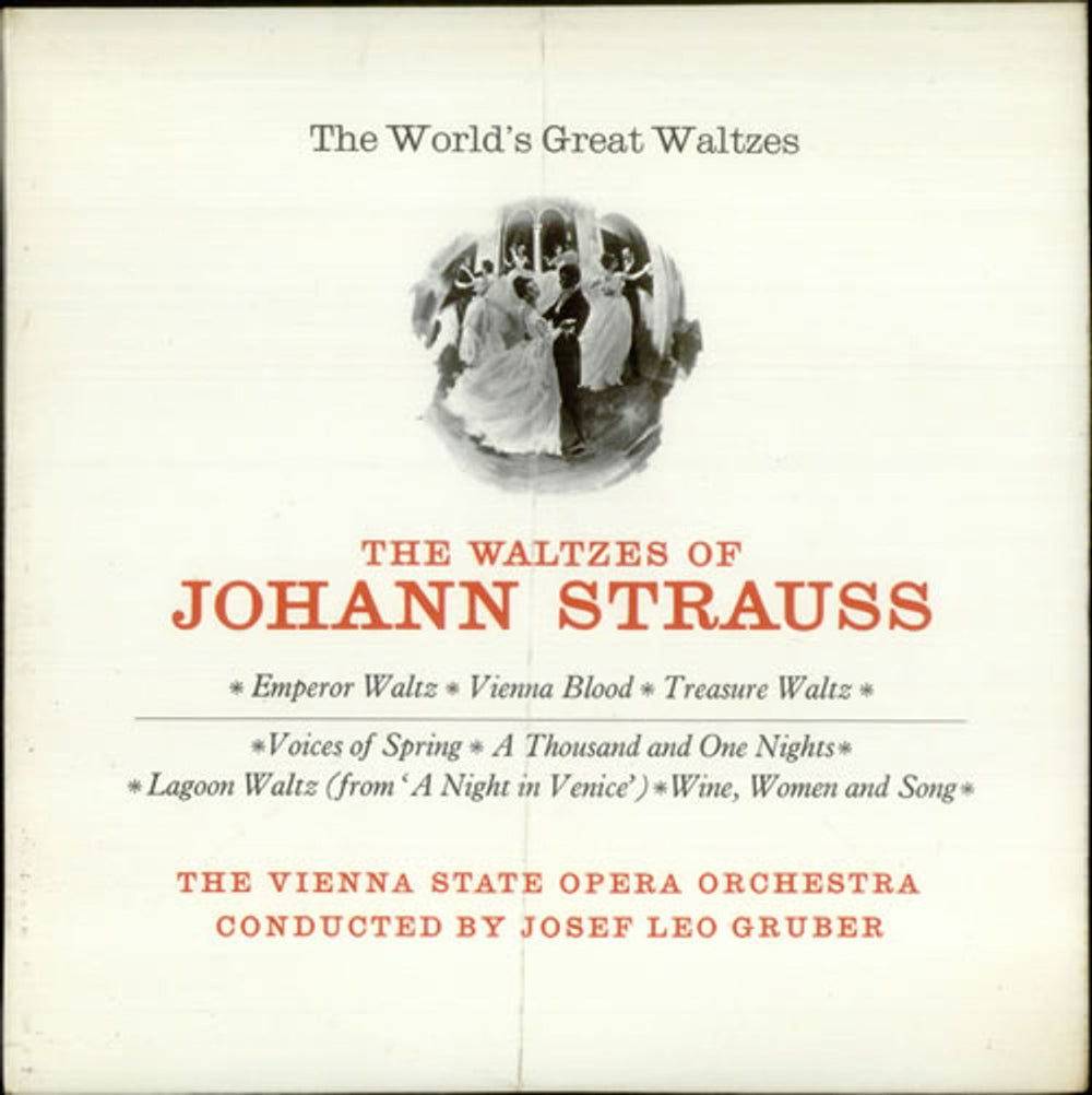 Johann Strauss II (1825-1899) The Waltzes of Johann Strauss UK vinyl LP album (LP record) RDM53