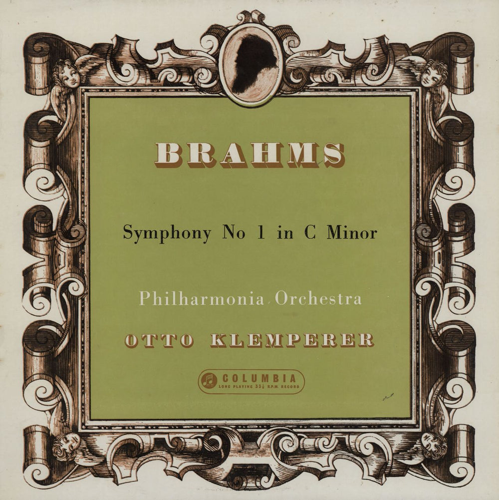 Johannes Brahms Symphony No. 1 in C minor - 1st UK vinyl LP album (LP record) 33CX1504