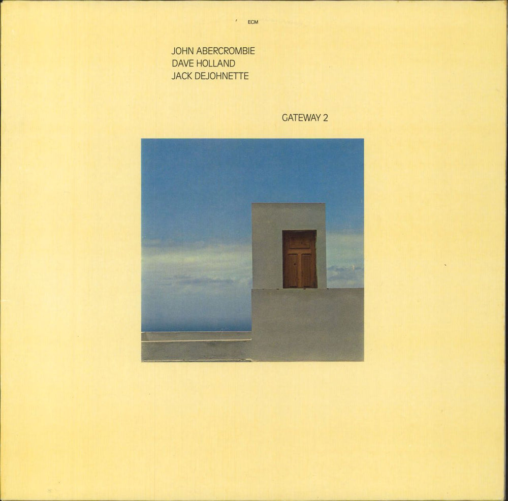 John Abercrombie Getting There German vinyl LP album (LP record) ECM1105