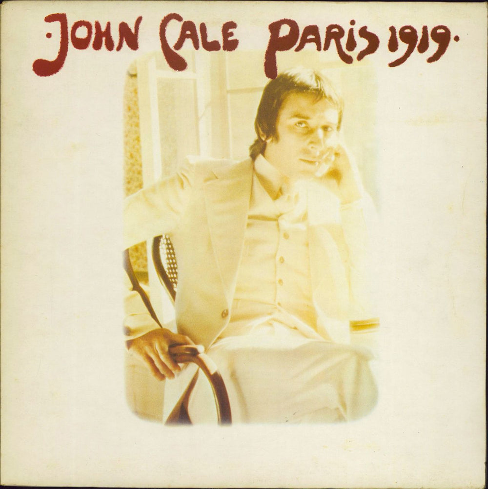 John Cale Paris 1919 - 2nd UK vinyl LP album (LP record) K44239