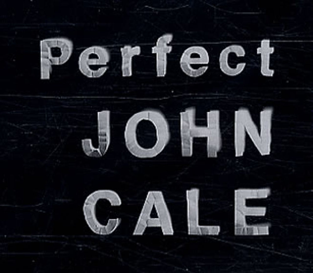 John Cale Perfect UK Promo CD single (CD5 / 5") CDEMDJ672