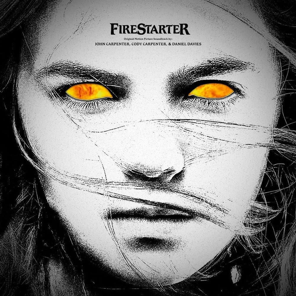 John Carpenter Firestarter - Yellow & Bone Splatter Vinyl Edition - Sealed US vinyl LP album (LP record) SBR-308