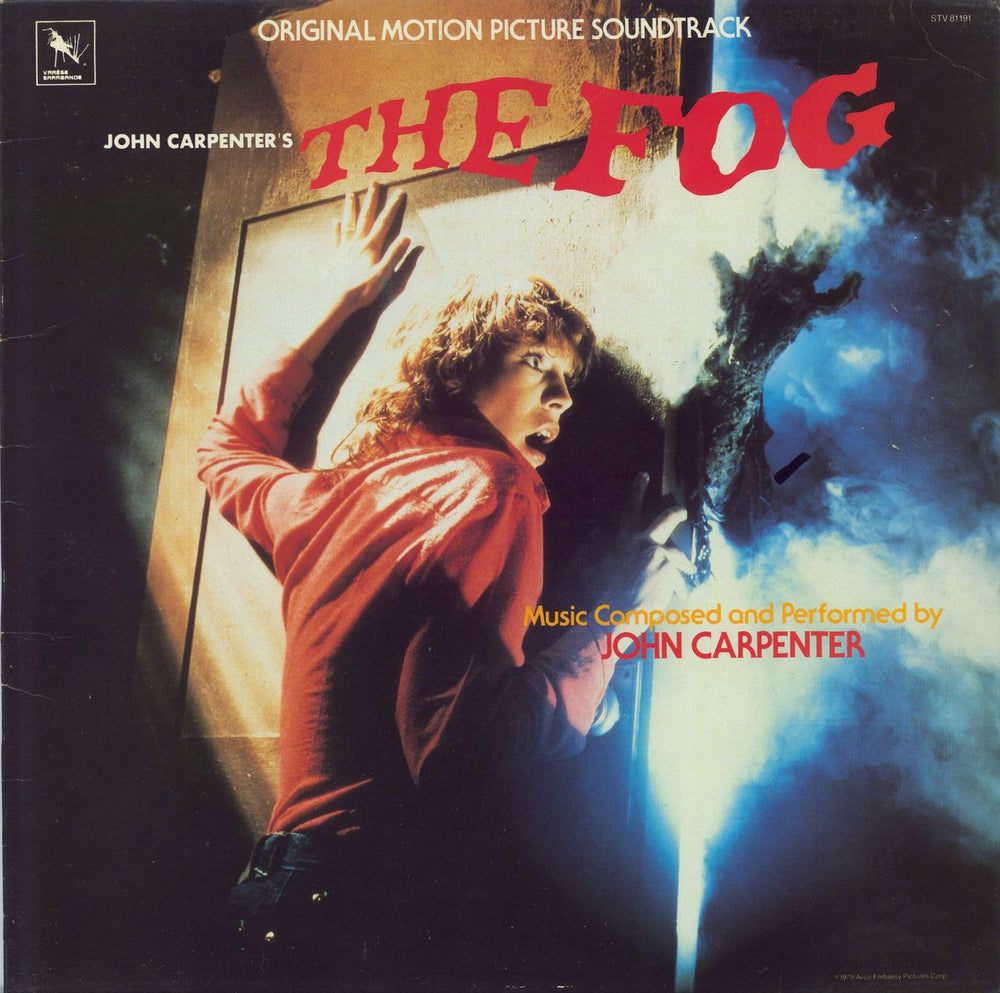 John Carpenter The Fog US vinyl LP album (LP record) STV81191