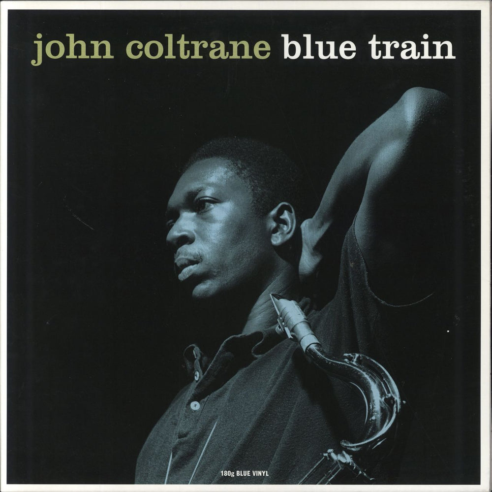 John Coltrane Blue Train - 180gram Blue Vinyl UK vinyl LP album (LP record) NOTLP230