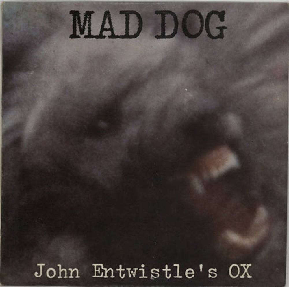 John Entwistle Mad Dog UK vinyl LP album (LP record) TXS-R114