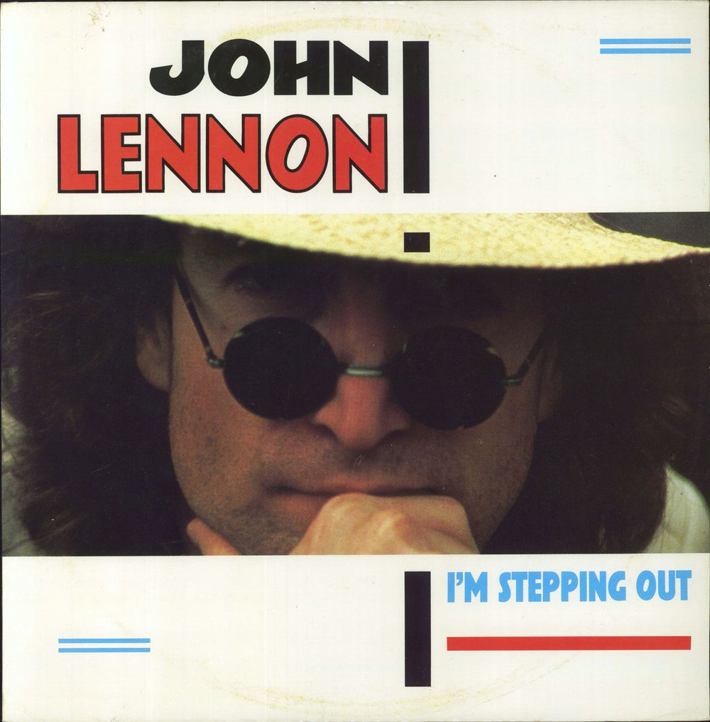 John Lennon I'm Stepping Out - EX UK 12" vinyl single (12 inch record / Maxi-single) POSPX702