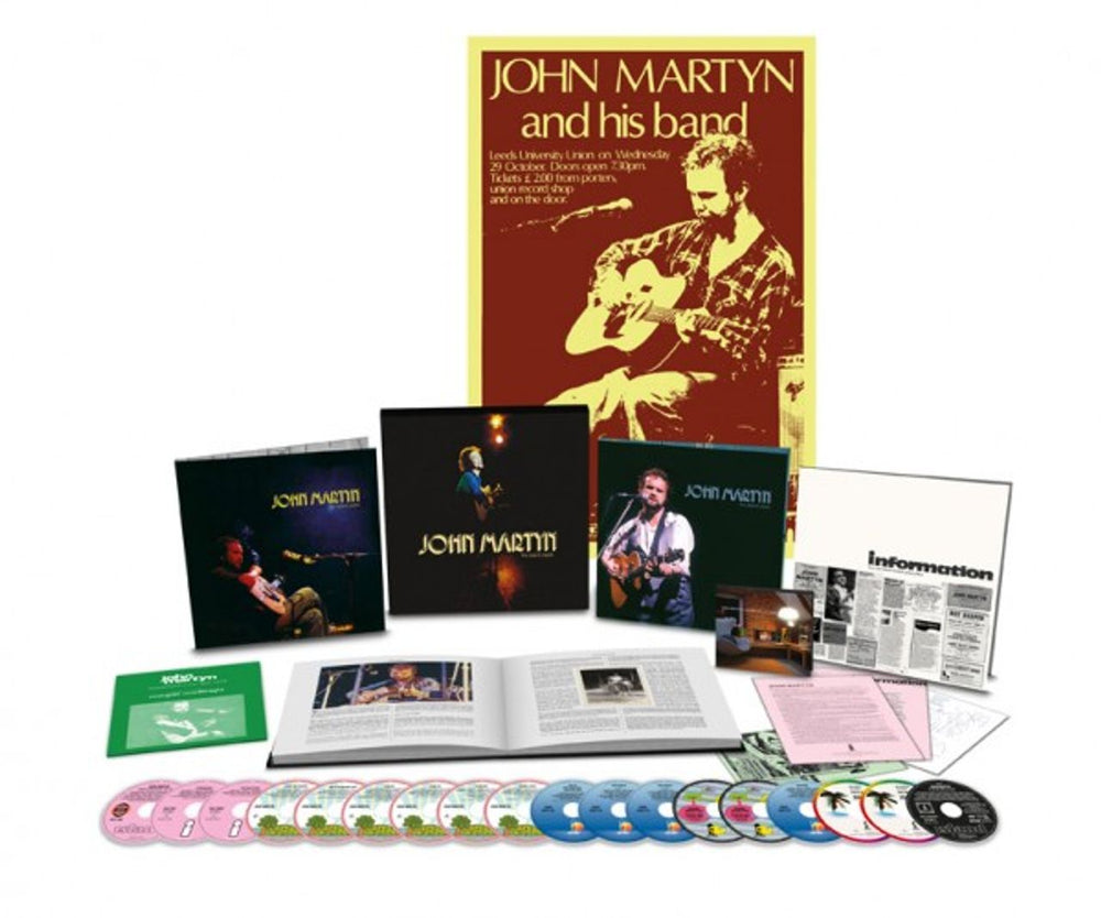 John Martyn The Island Years UK CD Album Box Set JMYDXTH778218