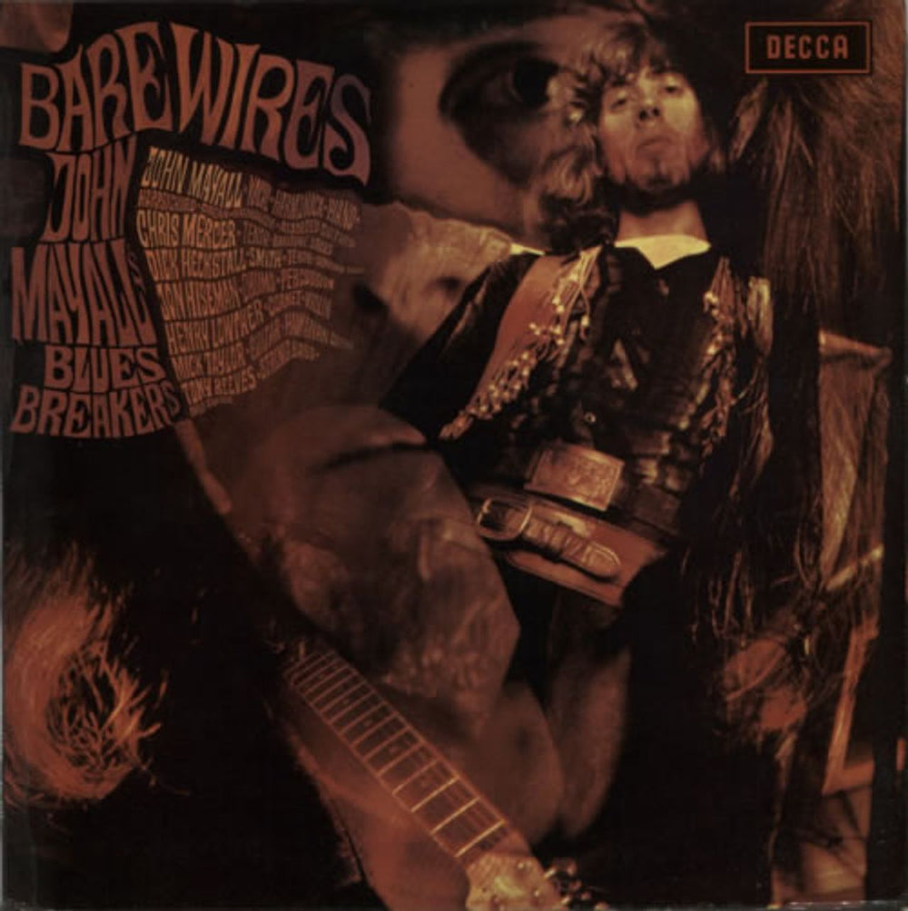 John Mayall Bare Wires - 2nd UK vinyl LP album (LP record) SKL4945