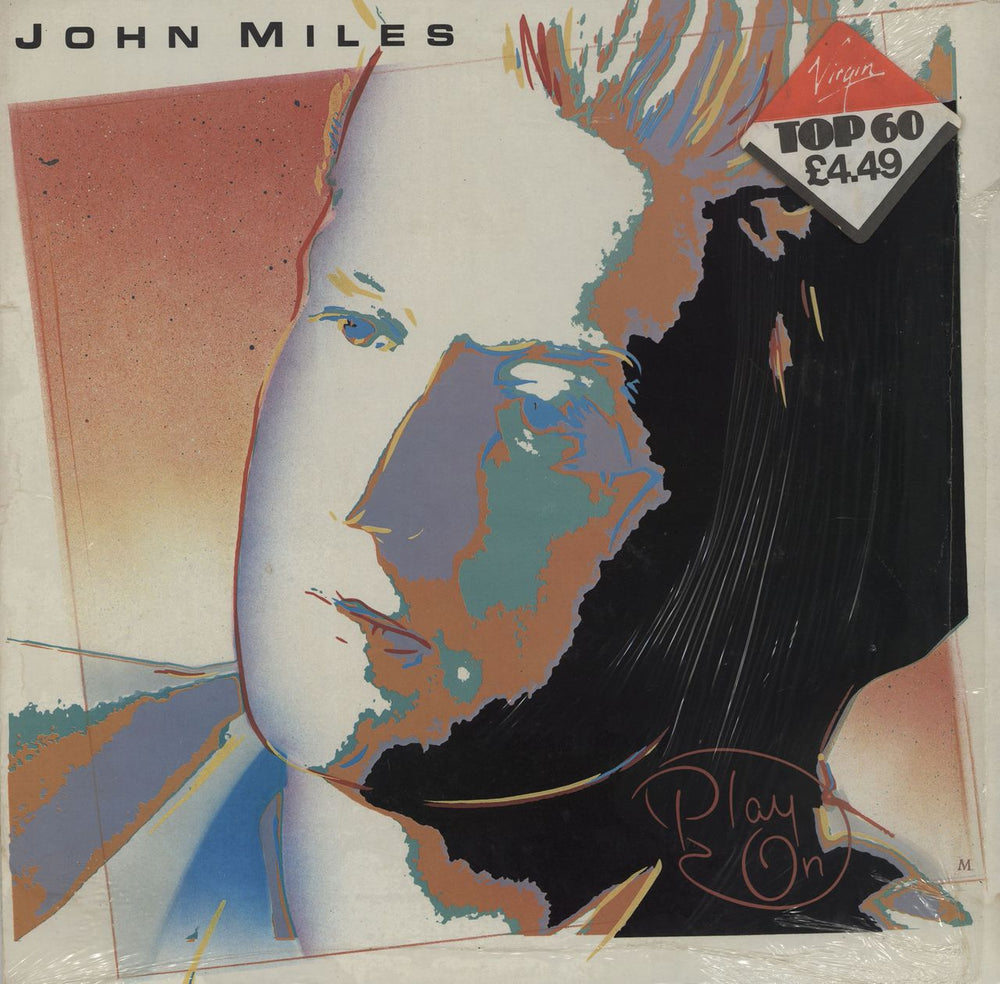 John Miles Play On + Shrink UK vinyl LP album (LP record) EMC1651471