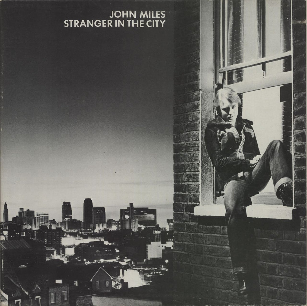 John Miles Stranger In The City US vinyl LP album (LP record) PS682