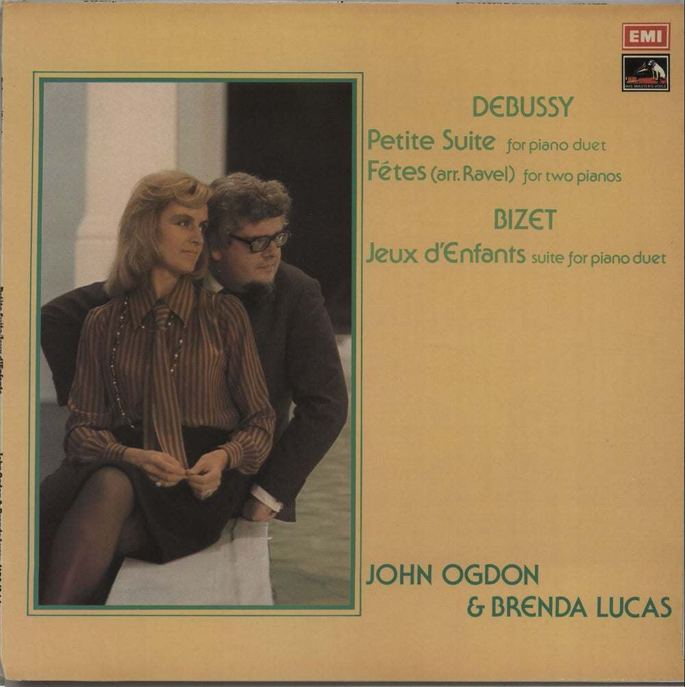 John Ogdon & Brenda Lucas Play Debussy And Bizet UK vinyl LP album (LP record) HQS1344