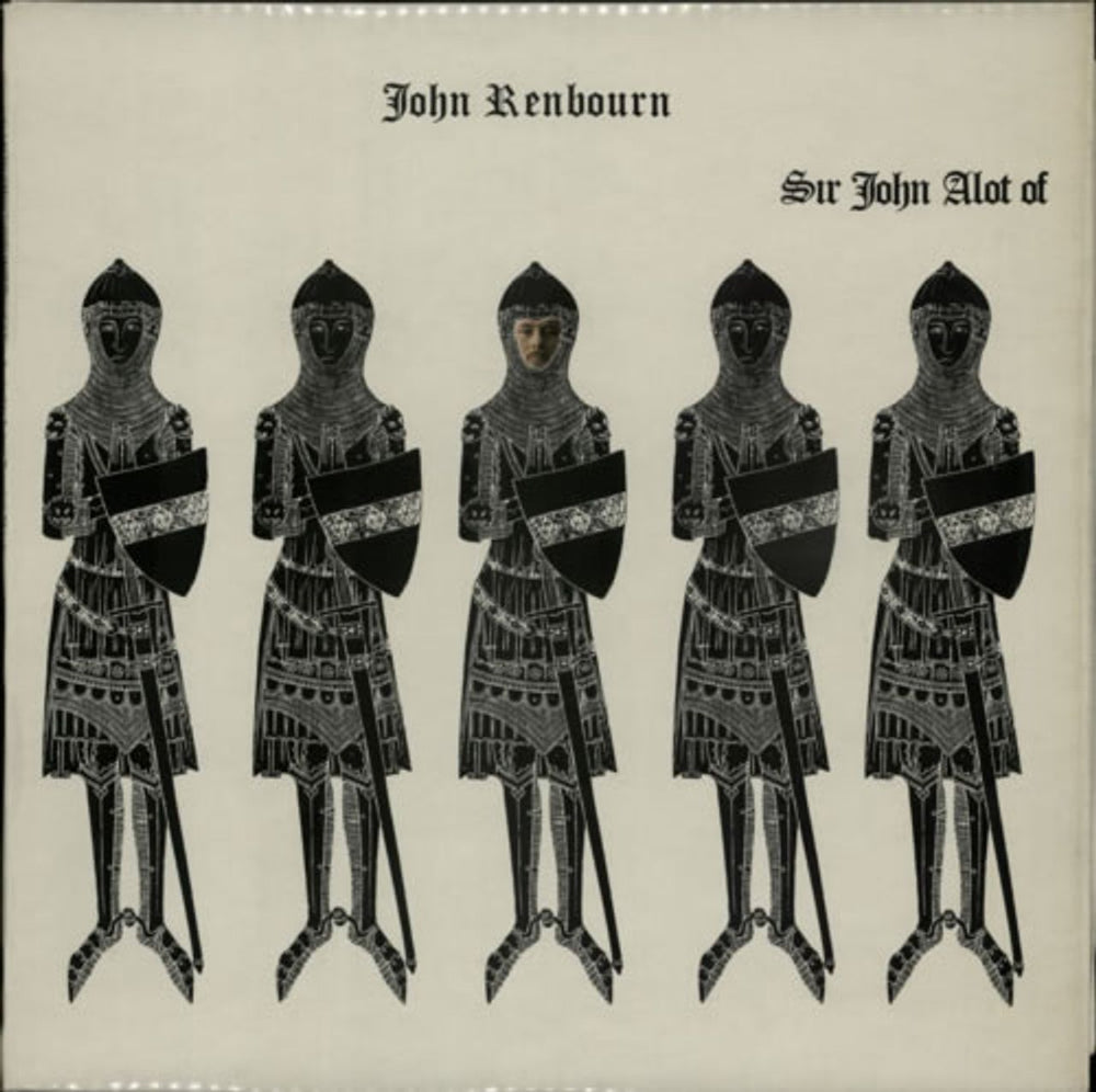 John Renbourn Sir John Alot Of ... - 1st UK vinyl LP album (LP record) TRA167