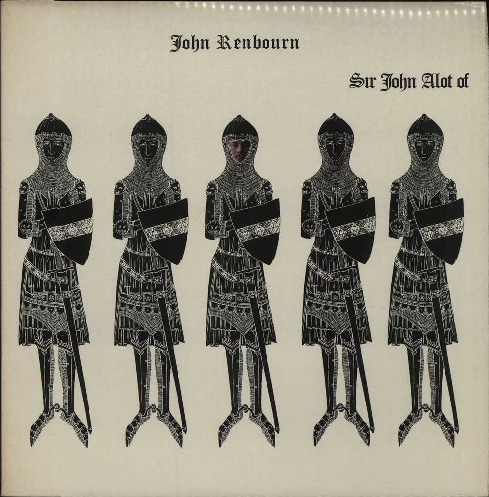 John Renbourn Sir John Alot Of ... - 2nd UK vinyl LP album (LP record) TRA167