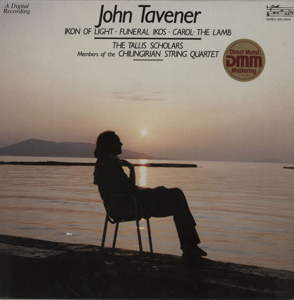 John Tavener Ikon Of Light / Funeral Ikos / Carol: The Lamb UK vinyl LP album (LP record) 1585-05