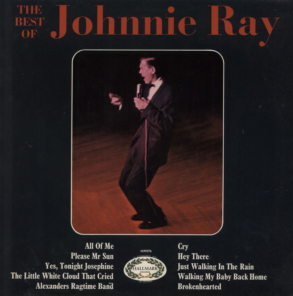 Johnnie Ray The Best Of Johnnie Ray UK vinyl LP album (LP record) HM576