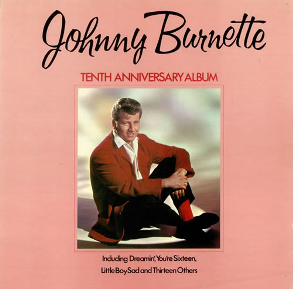 Johnny Burnette Tenth Anniversary Album UK vinyl LP album (LP record) UAS29643