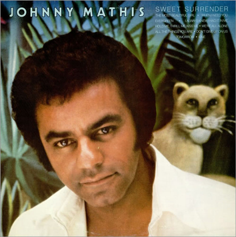 Johnny Mathis Sweet Surrender UK vinyl LP album (LP record) 86036