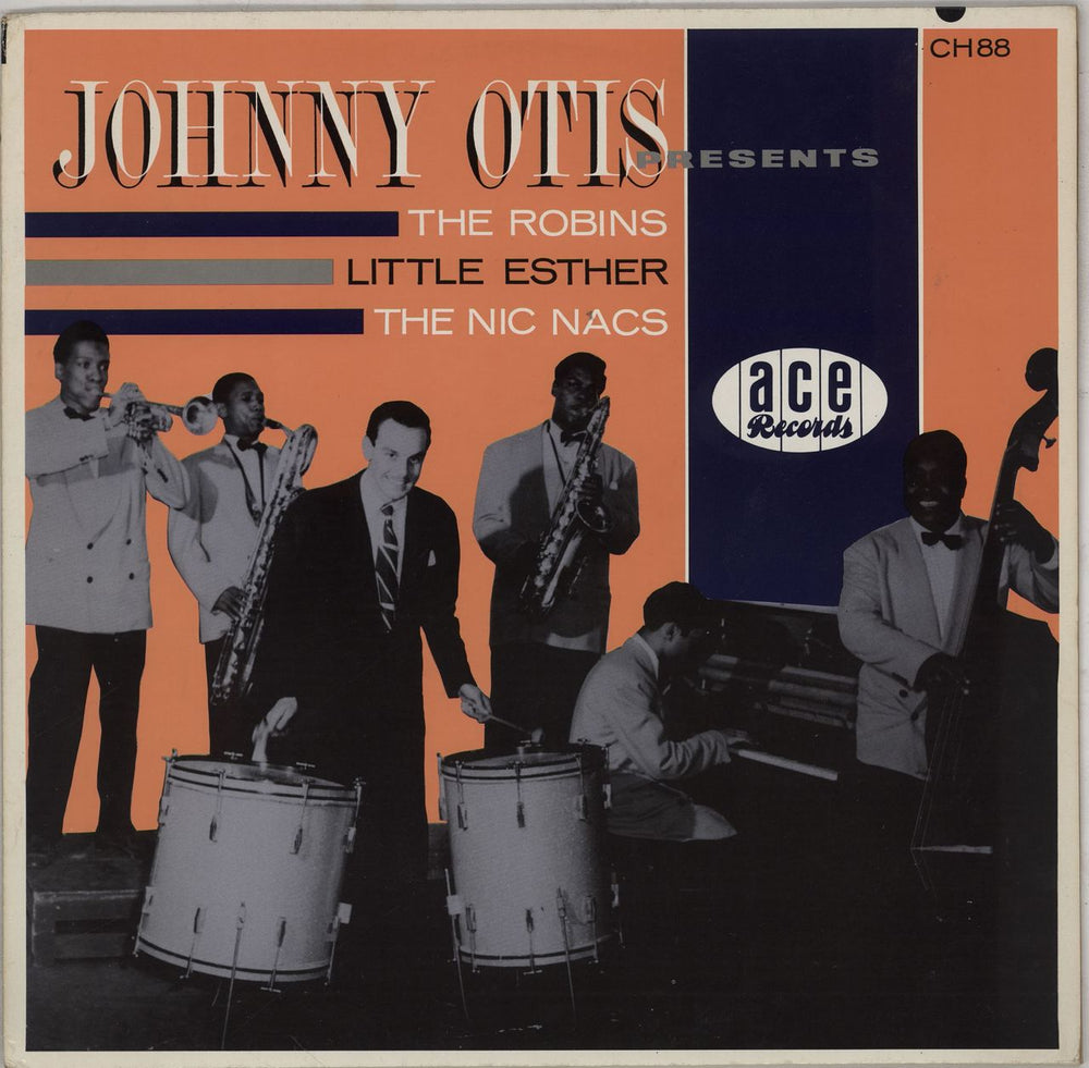 Johnny Otis Presents The Robins, Little Esther, The Nic Nacs UK vinyl LP album (LP record) CH88