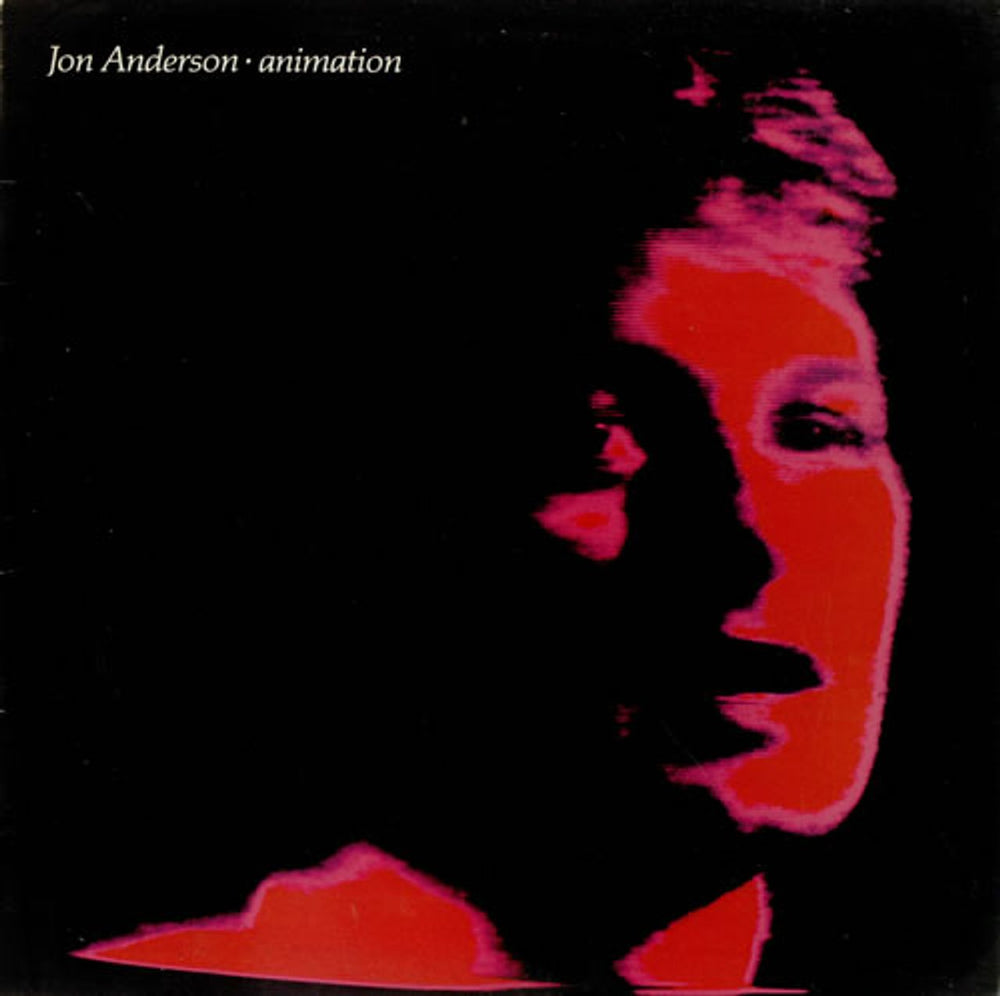 Jon Anderson Animation UK vinyl LP album (LP record) POLD5044