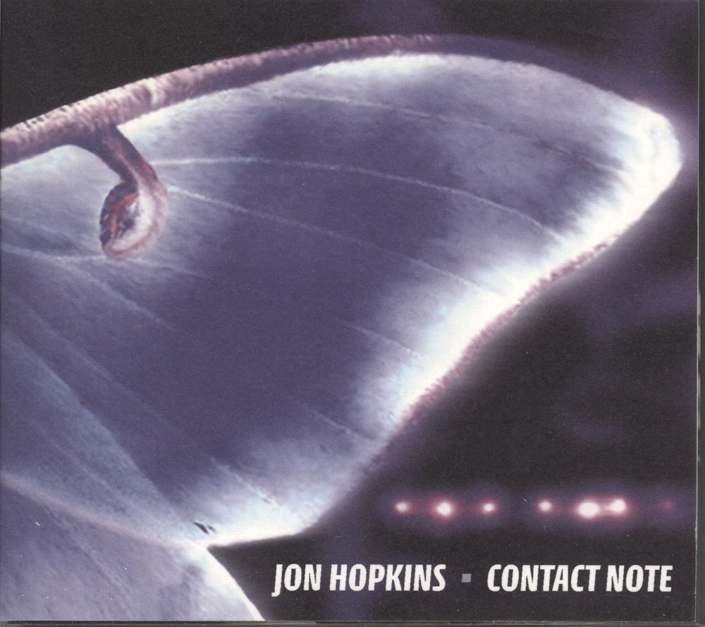 Jon Hopkins Contact Note UK CD album (CDLP) TAO010