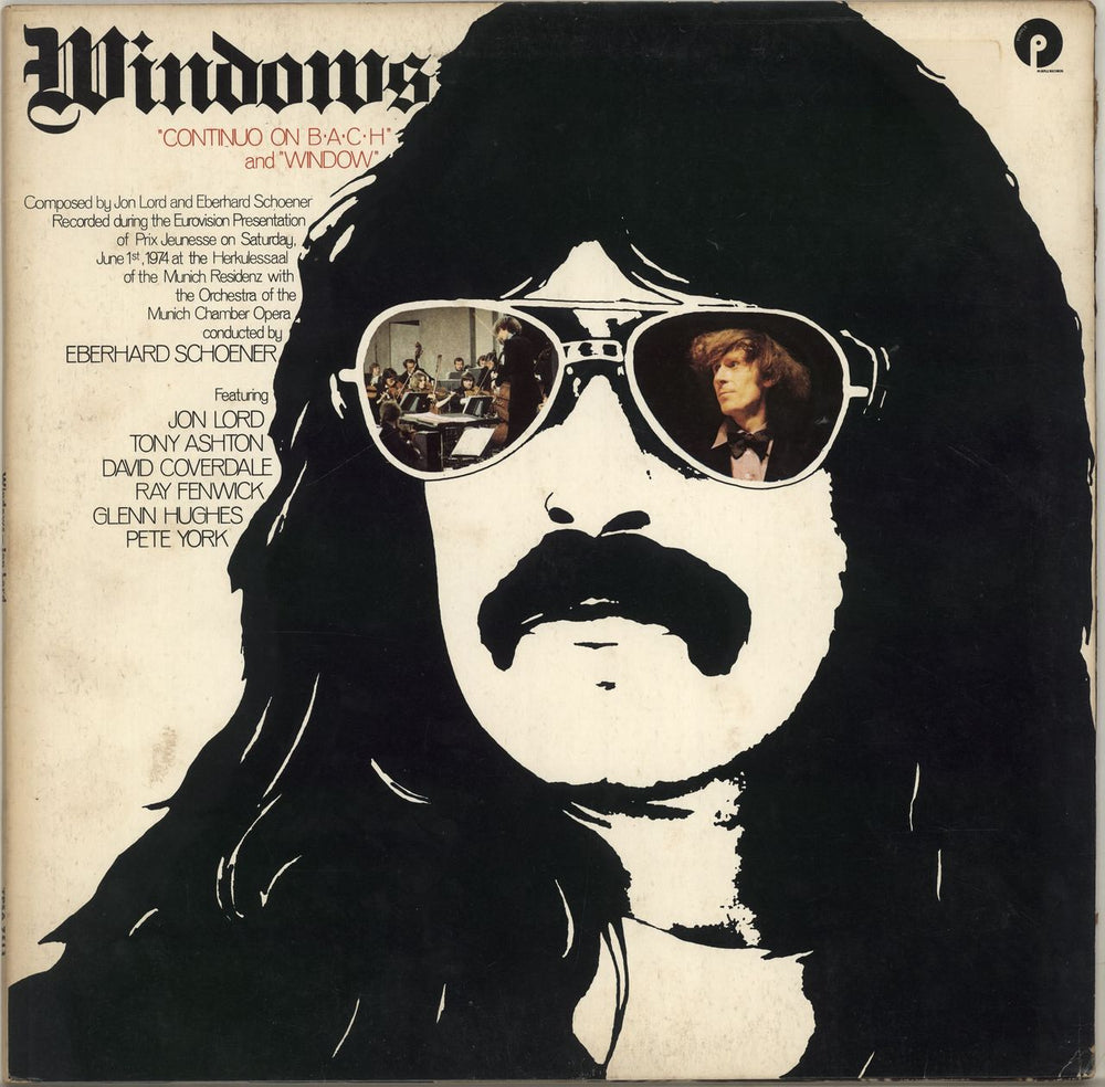 Jon Lord Windows - EX UK vinyl LP album (LP record) TPSA7513