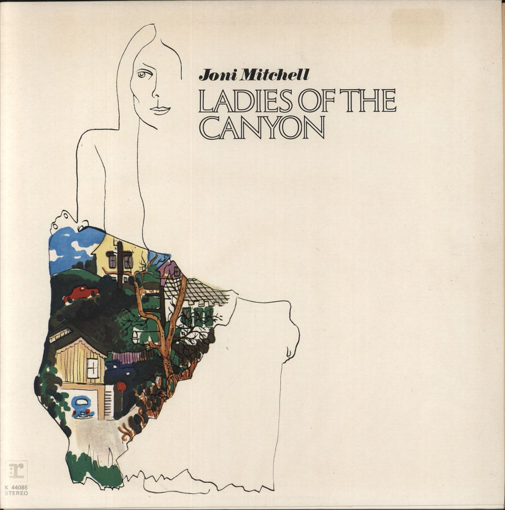 Joni Mitchell Ladies Of The Canyon UK vinyl LP album (LP record) K44085