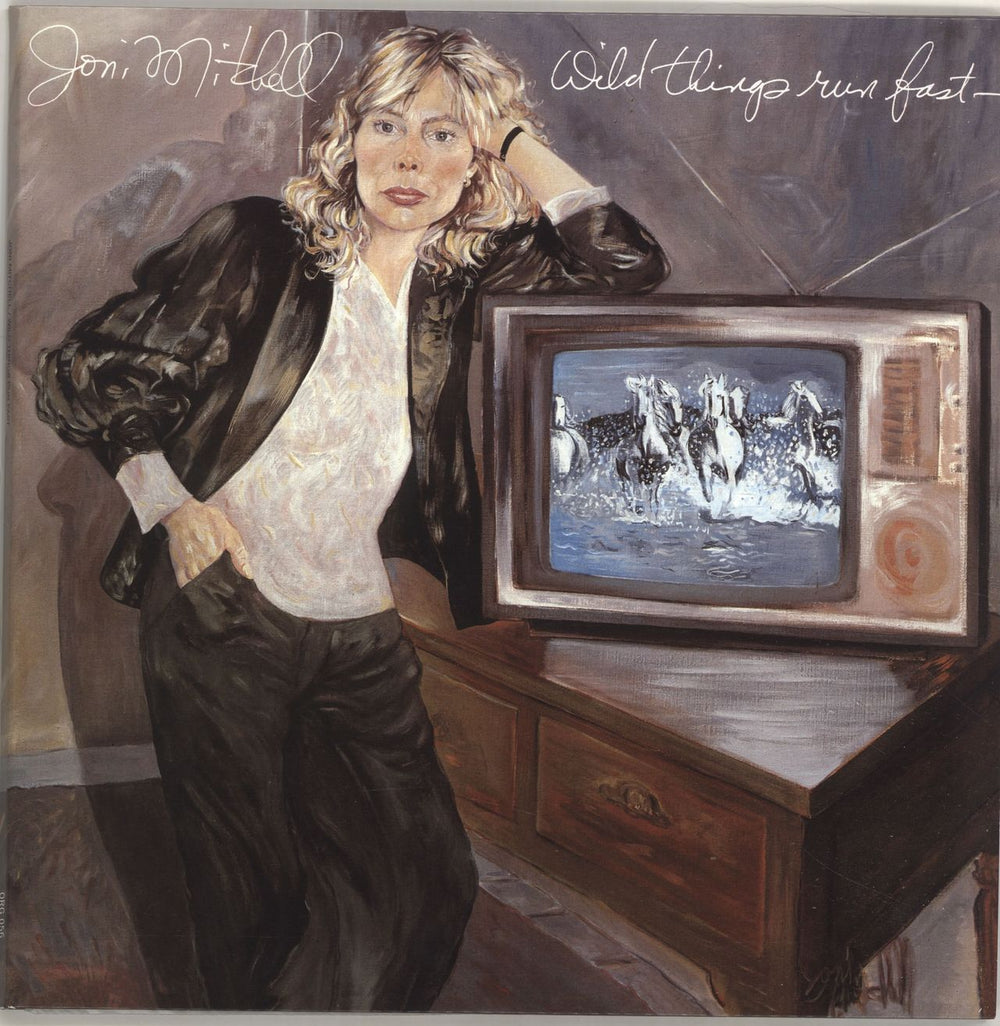 Joni Mitchell Wild Things Run Fast - 180gm US 2-LP vinyl record set (Double LP Album) ORG056