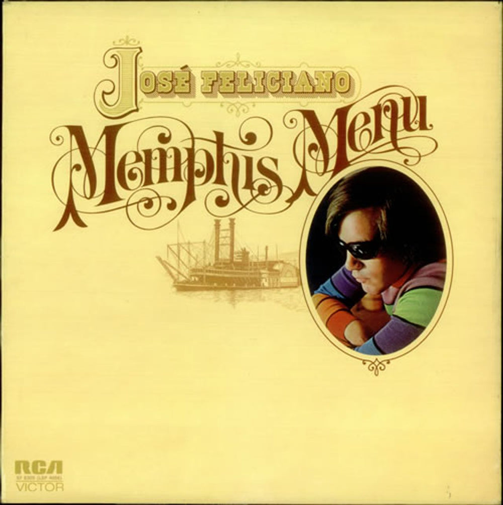 José Feliciano Memphis Menu UK vinyl LP album (LP record) SF8309