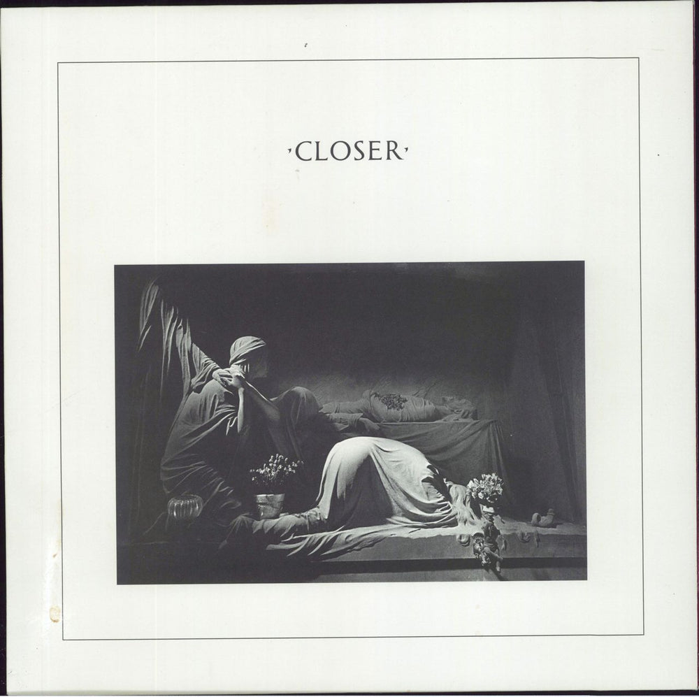 Joy Division Closer - 40th Anniversary 180gm Crystal Clear Vinyl UK vinyl LP album (LP record) 190295269456