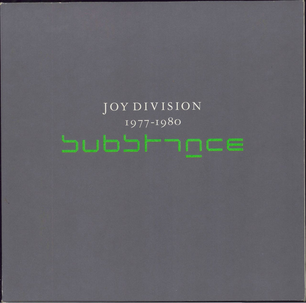 Joy Division Substance 1977-1980 - 180 Gram UK 2-LP vinyl record set (Double LP Album) FACT250R