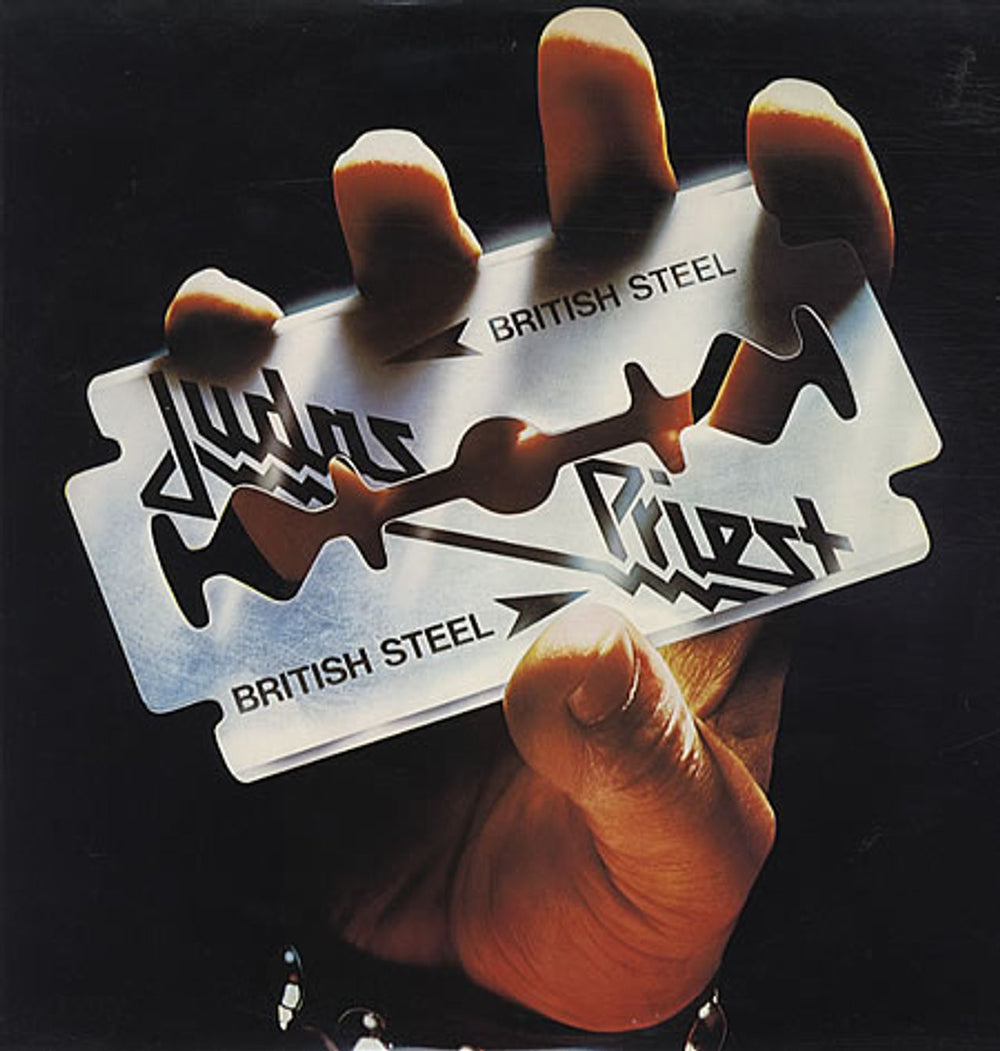 Judas Priest British Steel - 1st UK vinyl LP album (LP record) 84160