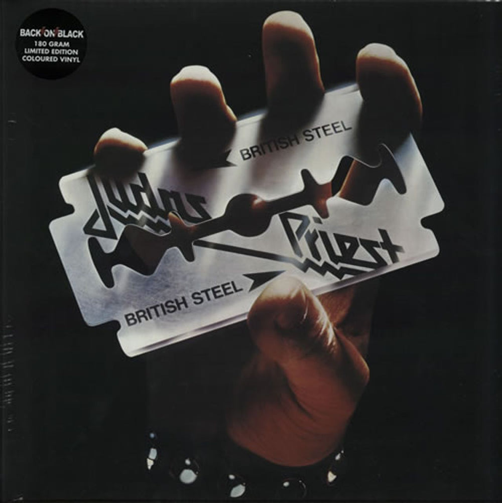 Judas Priest British Steel - RSD - Splatter Vinyl UK vinyl LP album (LP record) BOBV222LPLTD