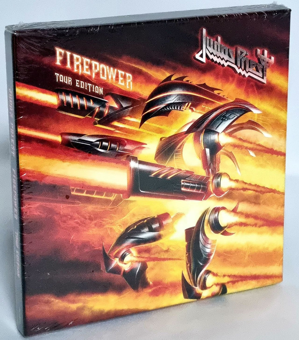 Judas Priest Firepower "Tour Edition" German 7" single box set 19075868202