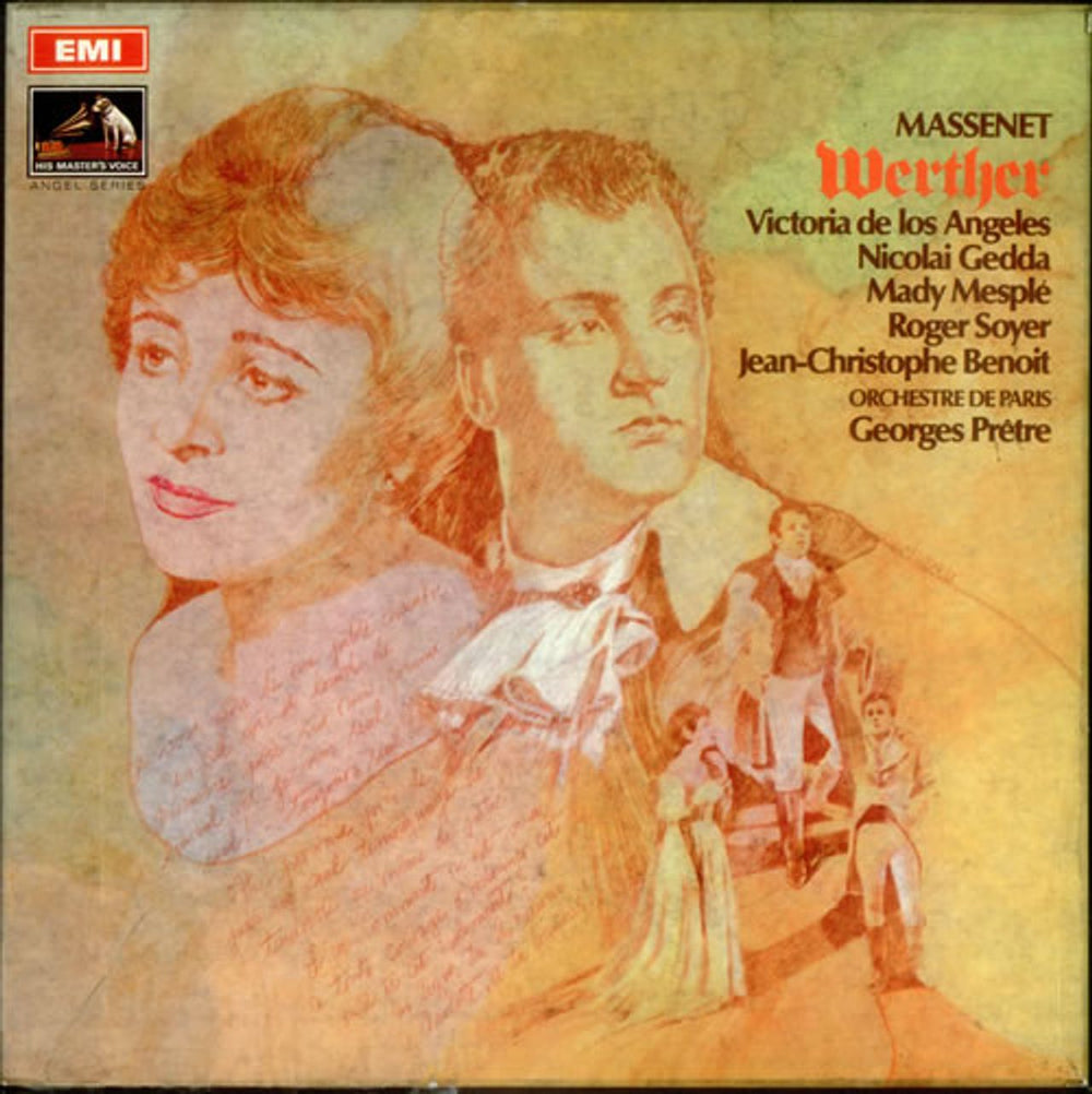 Jules Émile Frédéric Massenet Werther UK 3-LP vinyl record set (Triple LP Album) SLS945/3