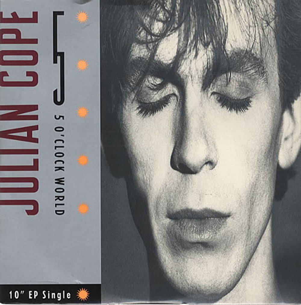Julian Cope 5 O'Clock World UK 10" vinyl single (10 inch record) 10IS399