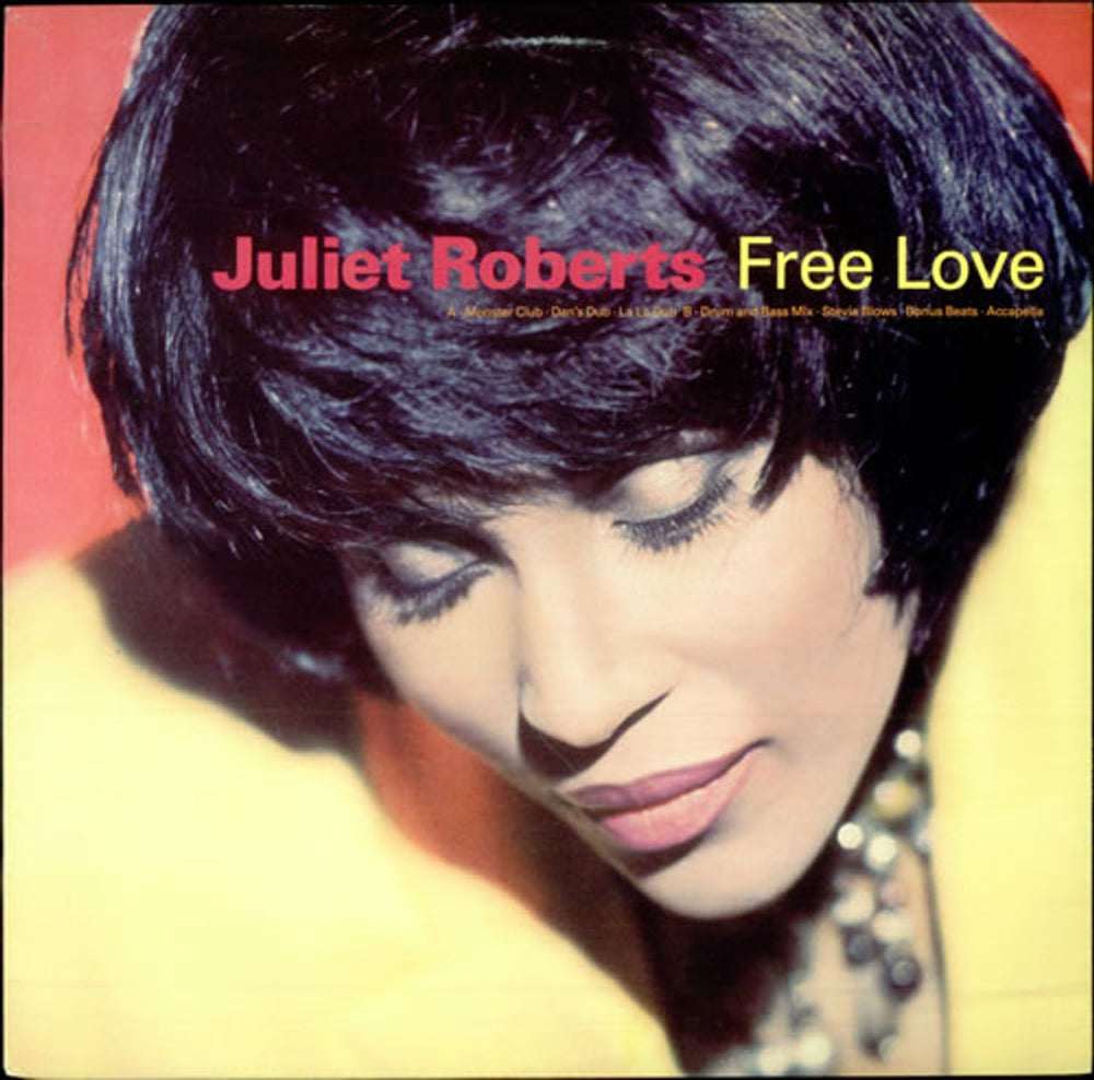 Juliet Roberts Free Love UK 12" vinyl single (12 inch record / Maxi-single) SLAM4T