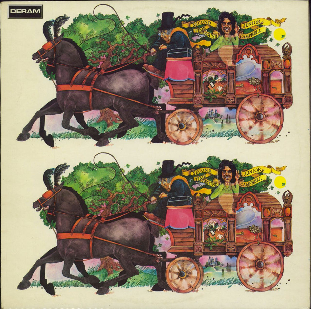 Junior Campbell Second Time Around UK vinyl LP album (LP record) SML1106