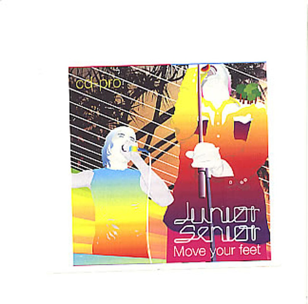 Junior Senior Move Your Feet Australian Promo CD-R acetate CDR ACETATE