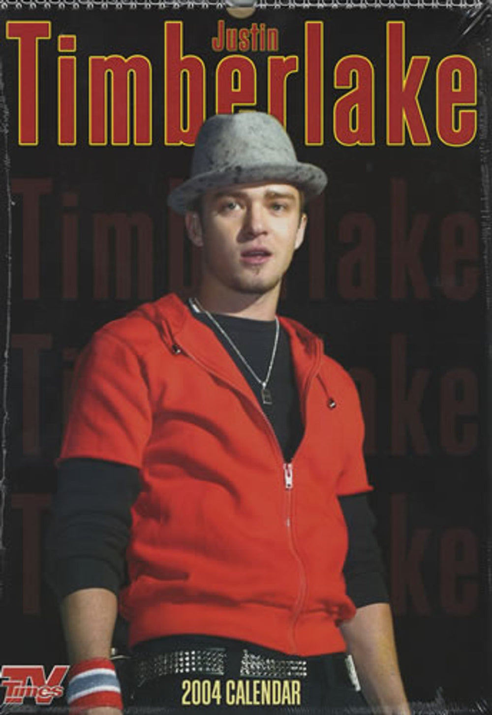 Justin Timberlake 2004 Calendar UK calendar