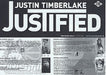 Justin Timberlake Justified Japanese Promo memorabilia JTLMMJU301566