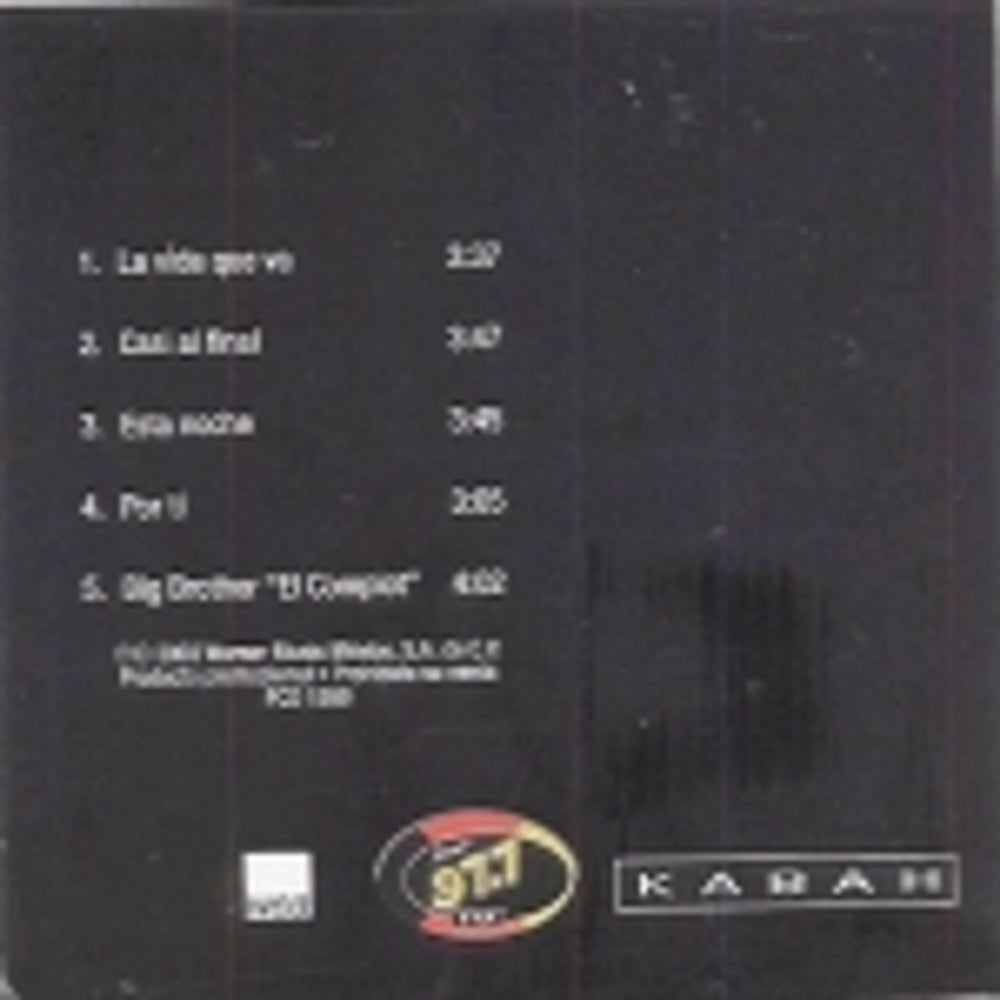 Kabah Stereo 97.7 FM Sampler Mexican Promo CD single (CD5 / 5") KBHC5ST241607