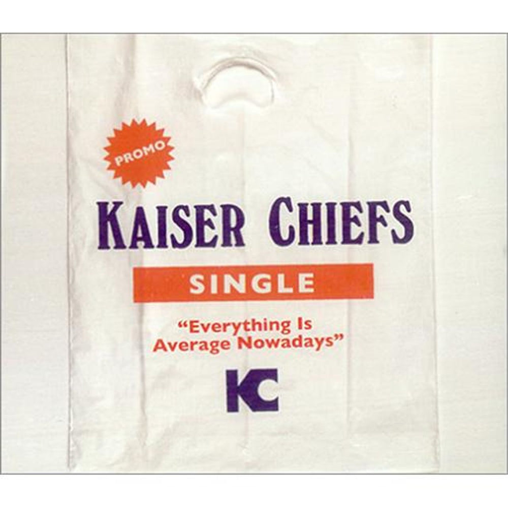 Kaiser Chiefs Everything Is Average Nowadays UK Promo CD single (CD5 / 5") BUN125CD-P