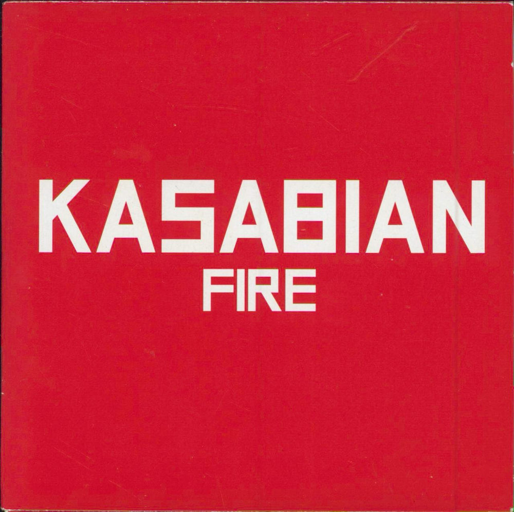 Kasabian Fire UK Promo CD single (CD5 / 5") 88697518352