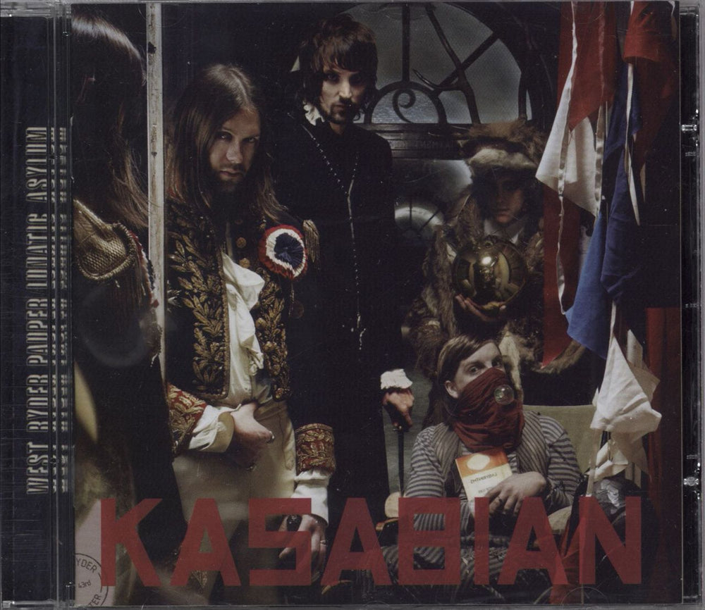 Kasabian West Ryder Pauper Lunatic Asylum German CD album (CDLP) 88697518312