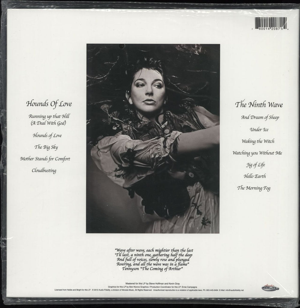 Kate Bush Hounds Of Love - 180gm Purple Vinyl - stickered US vinyl LP album (LP record) 780014208714