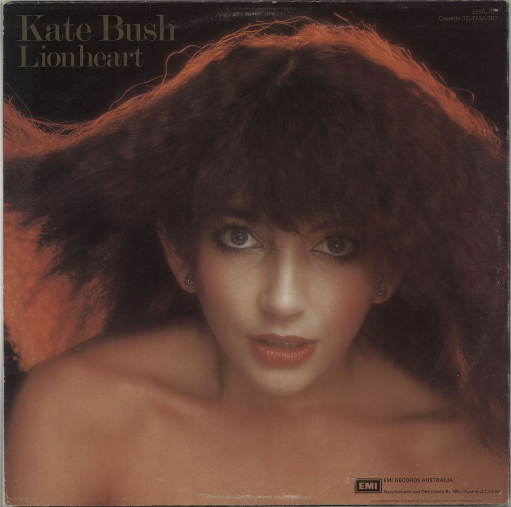 Kate Bush Lionheart - EX Australian vinyl LP album (LP record)